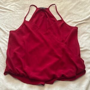SHEIN RED TANK TOP LARGE